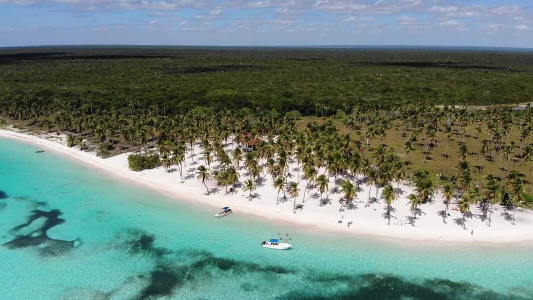 Saona Beach House - Bed And Breakfast Mano Juan Exteriör bild